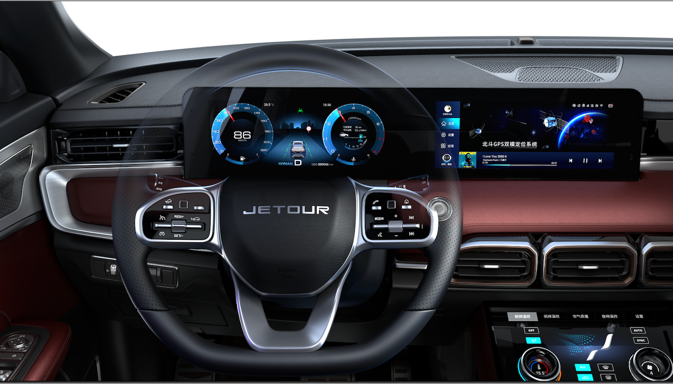 Doble pantalla de 10.25″ + 10.25″