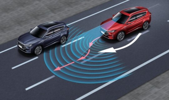 Alerta de salida de carril (LAN)
