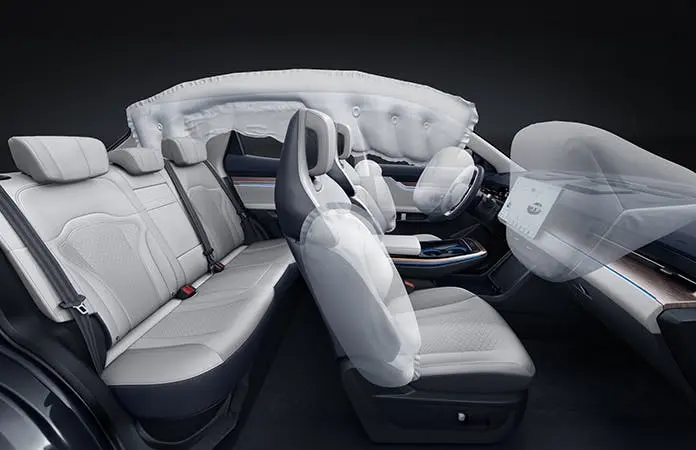 Airbags frontales, laterales y de cortina